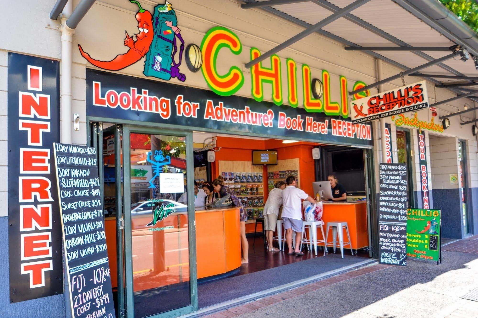 Chillis Backpackers Hostel Darwin Bagian luar foto